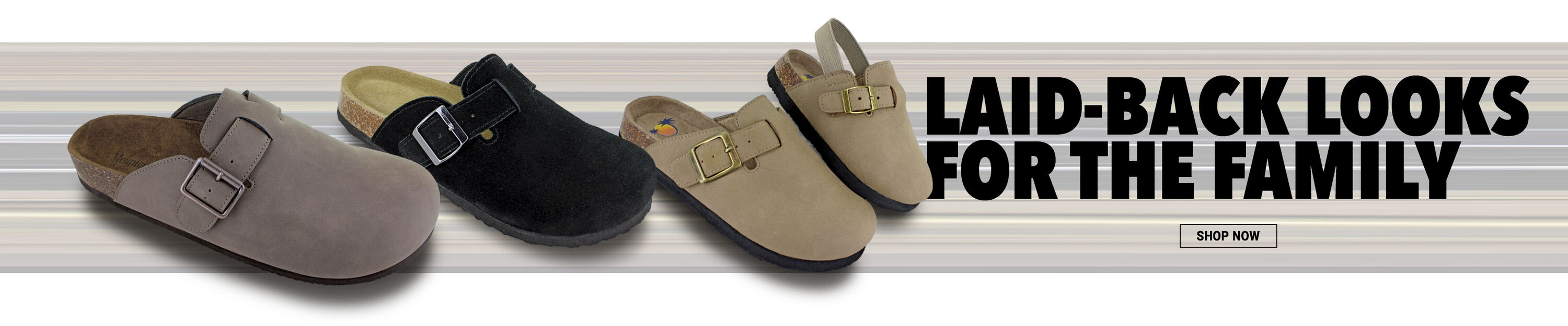 Laid-back looks for the Family. Shop Now.