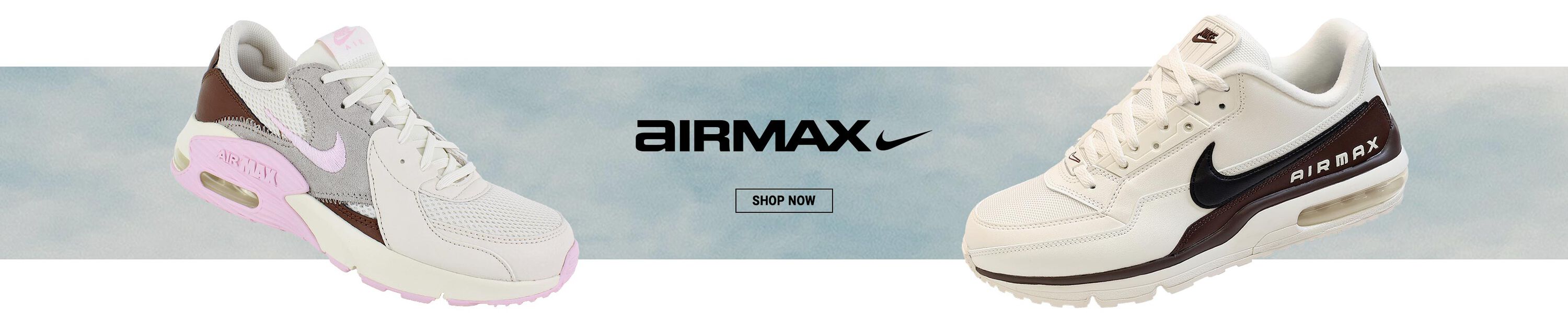 Air Max logo. Men's and Women's Nike Air Max Shoes. Shop Now.