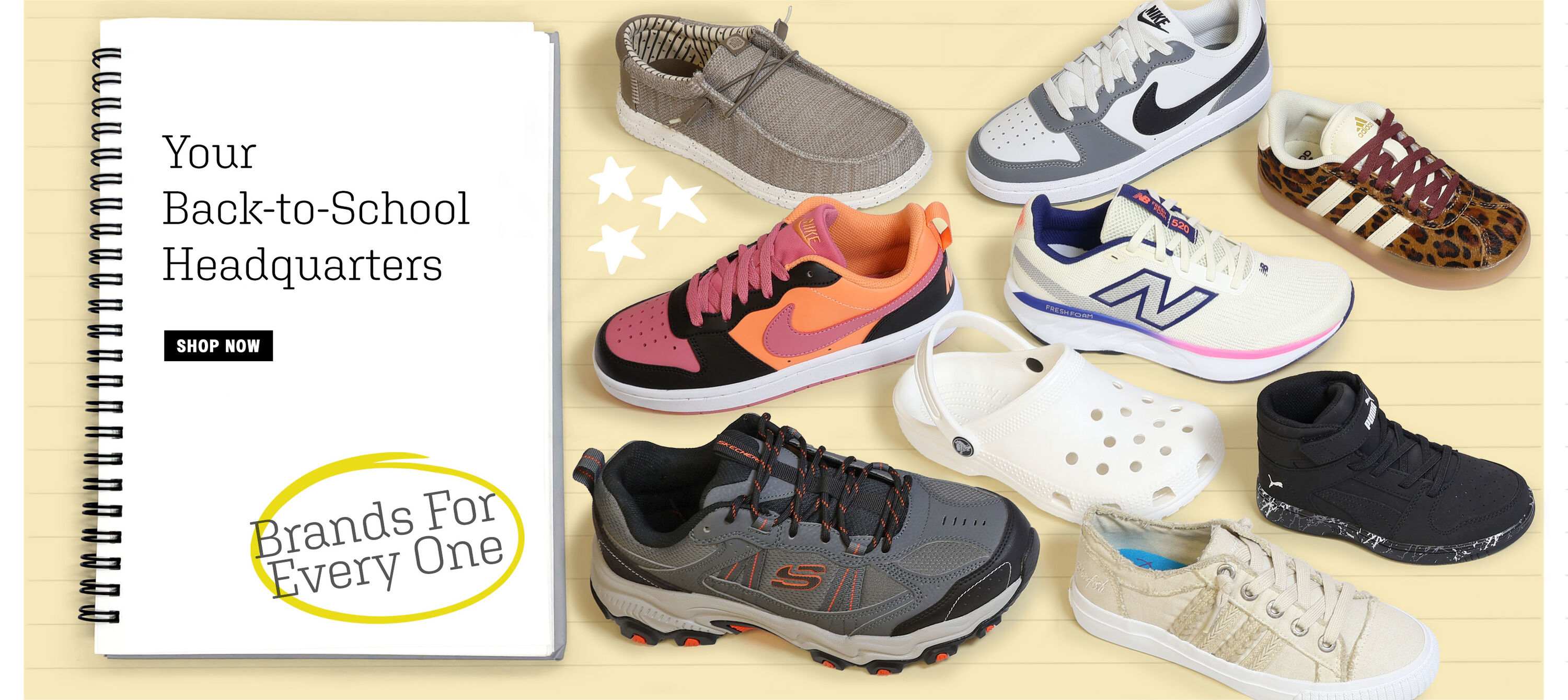 Your Back-to-School Headquarters. Shop Now.