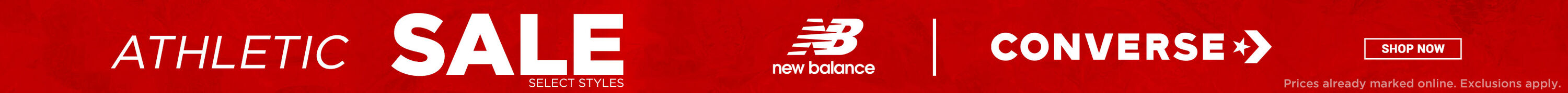 'Select Styles Athletic Sale. New Balance