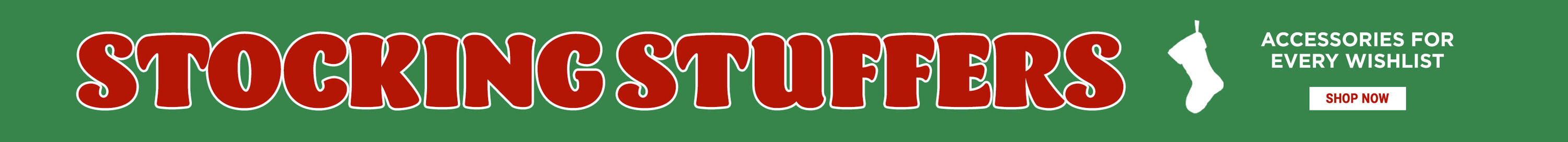 Stocking Stuffers. Accessories For Every Wishlist. Shop Now.