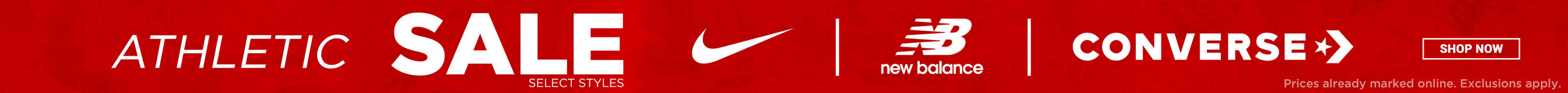 'Select Styles Athletic Sale. Nike