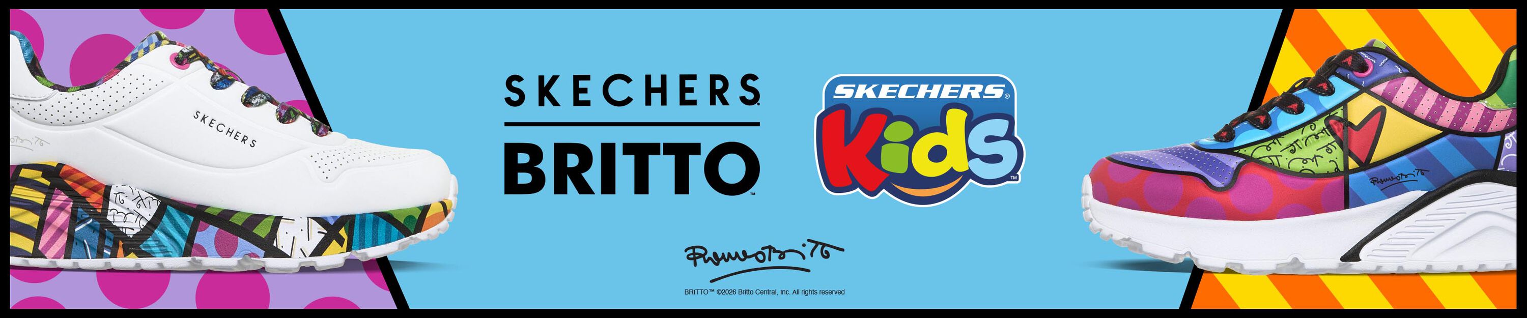 Skechers and Britto. Skechers Kids. Shop Now.