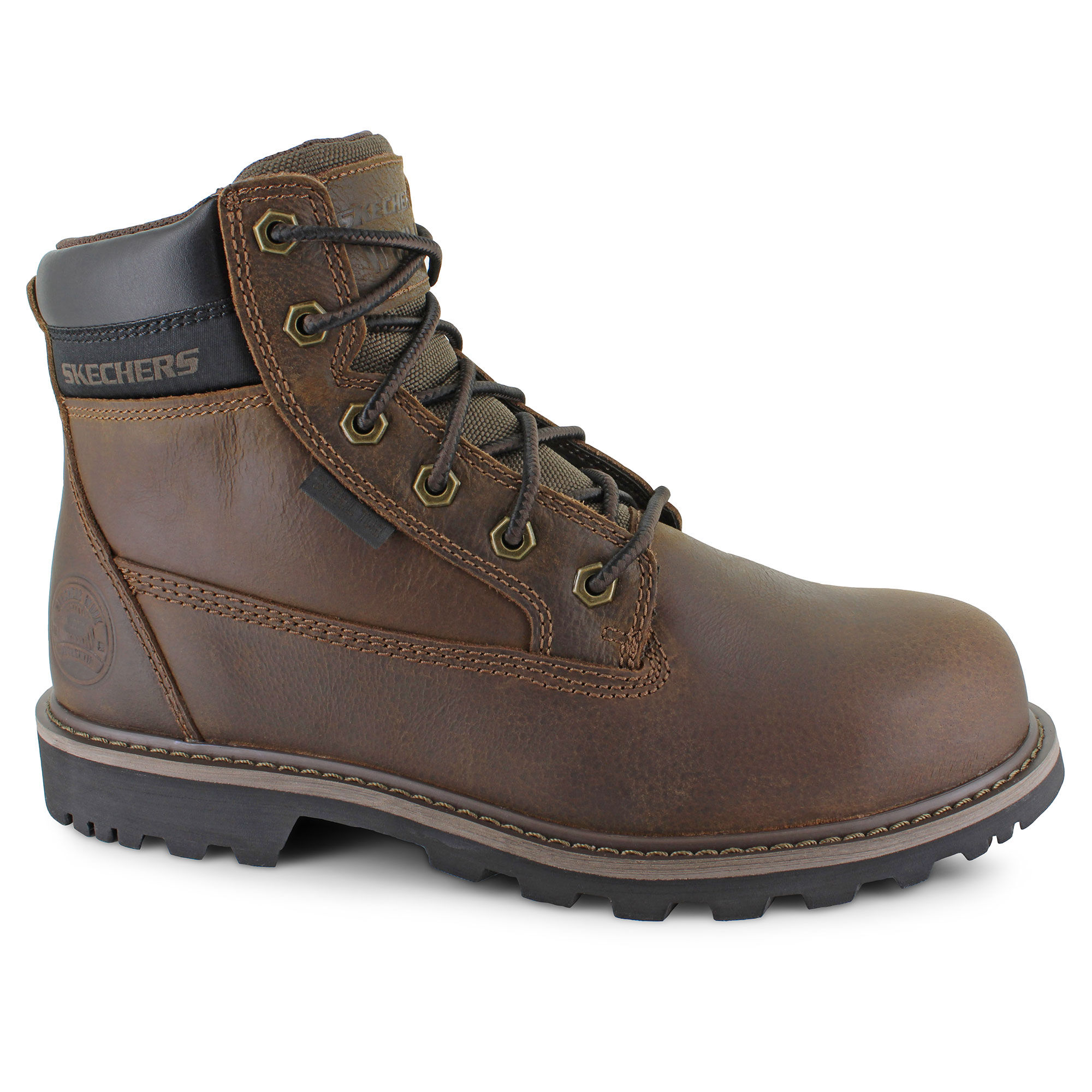 Skechers Work: Longrider Steel-Toe 200372 Right Side View