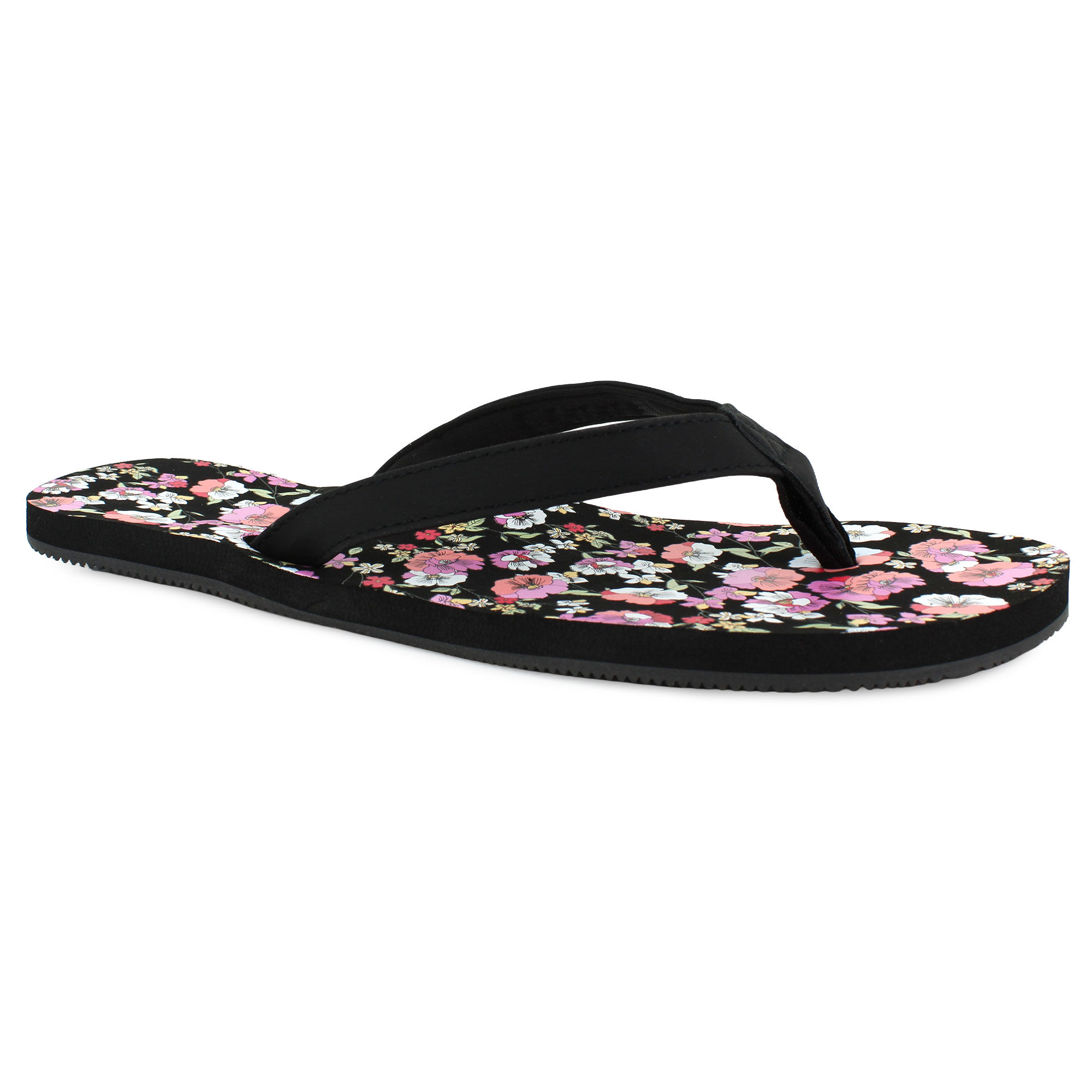Palms Tami Floral Thong Flip-Flop Right Side View