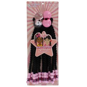 Hair Bows & Headbands Willow & Ruby Ponytail & Knockers 2-Piece Set Front Package View