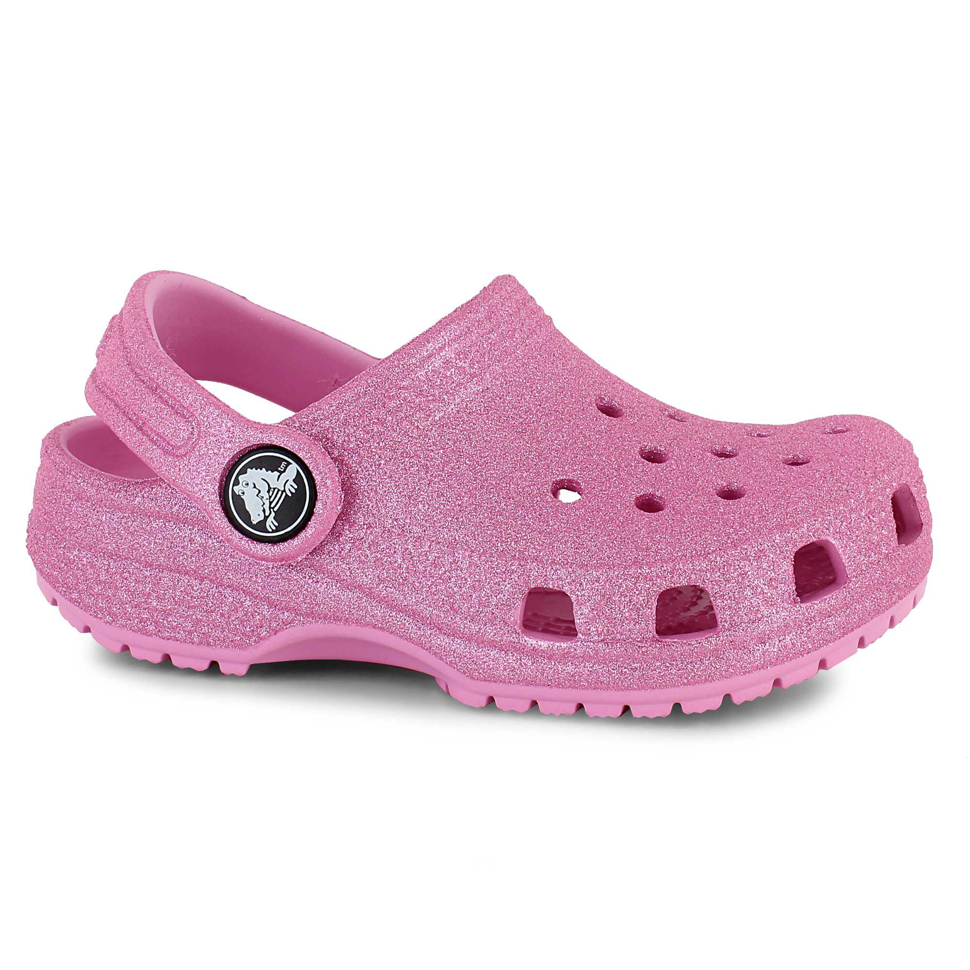 Crocs Classic Glitter Clog-T Right Side View