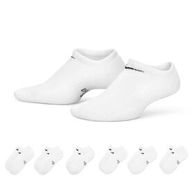 Boys' Socks Kids' Nike Everyday Cushioned No-Show 6-Pair Pack Side View With Package