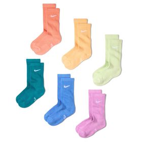  Kids' Nike Everyday Cushioned Crew 3Y-5Y 6 Pair Side View
