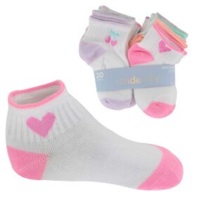Infants' Socks Infants' Stride Rite Hearts & Fruit 20 For $10 Side View With Package