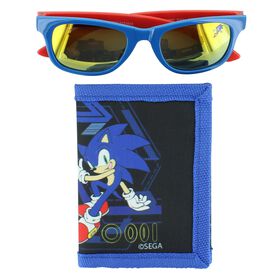 Sunglasses Kids' Sonic The Hedgehog Sunglasses & Wallet Set Set Front View
