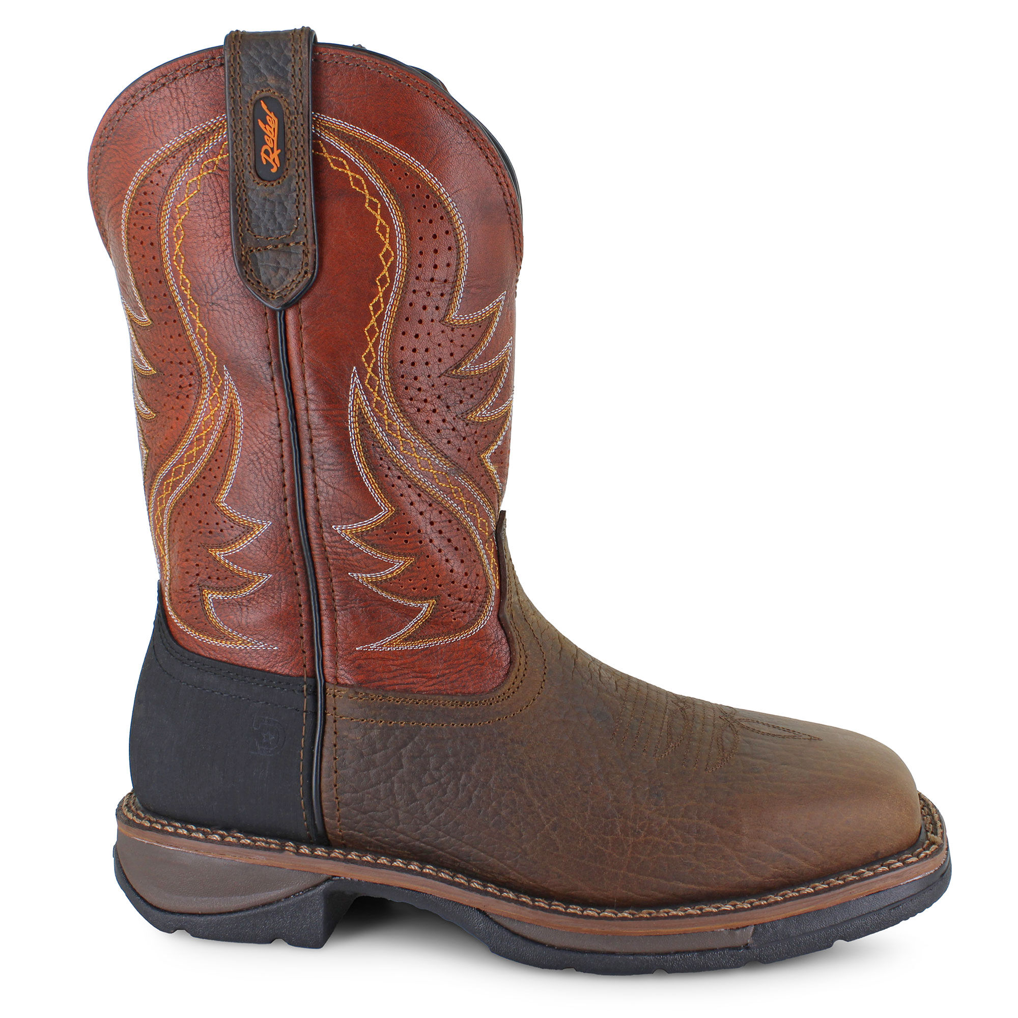 Durango Rebel Vent 12" Steel-Toe Right Side View