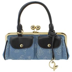  Baby Phat Denim Frame Handbag Front View