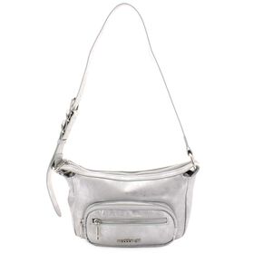  Madden Girl Metallic Shoulder Bag Front View