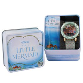 Character Disney The Little Mermaid Light-Up Digital Watch Disney The Little Mermaid Light-Up Digital Watch, Aqua/Multi-Color, hi-res