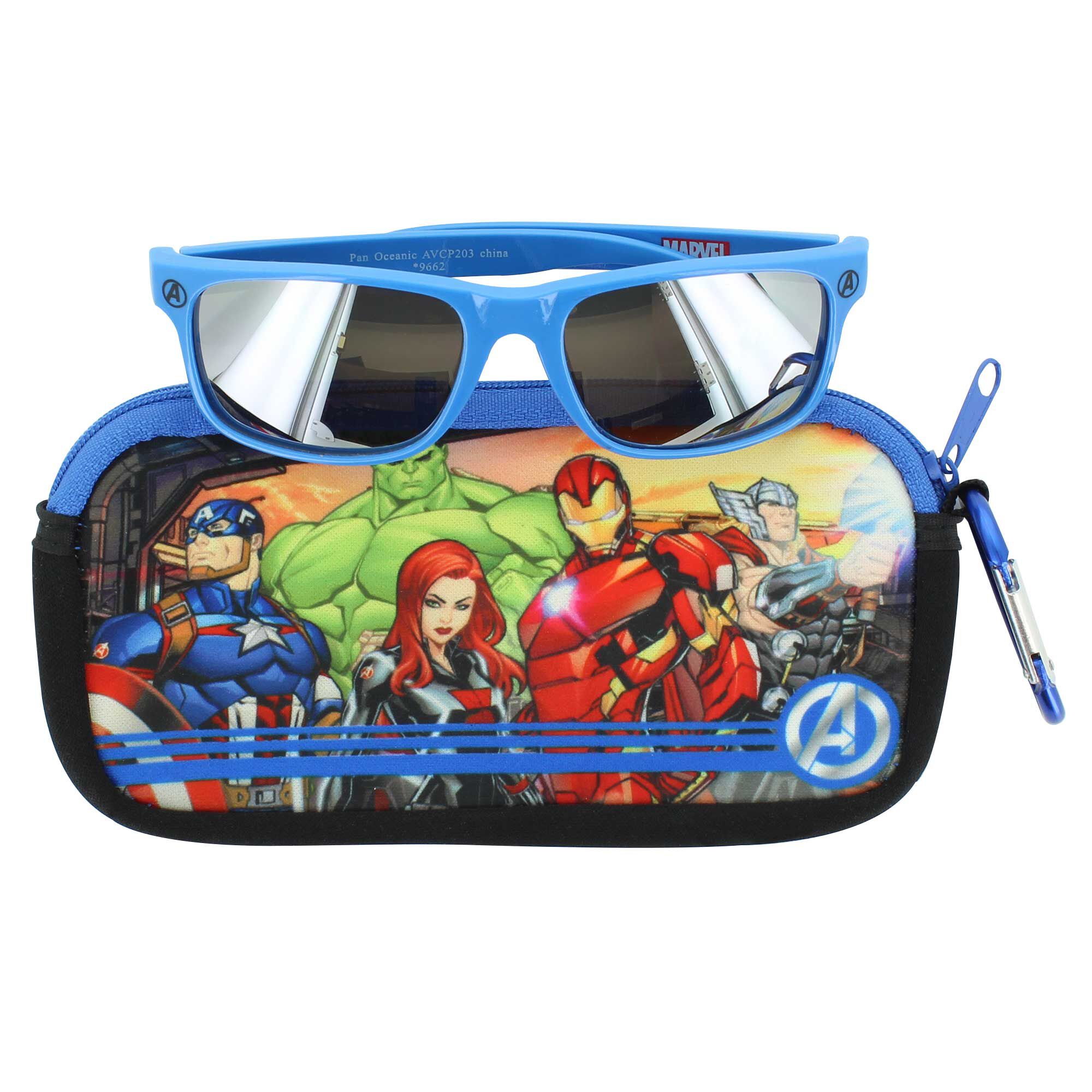 Kids Marvel Sunglasses and Case Set