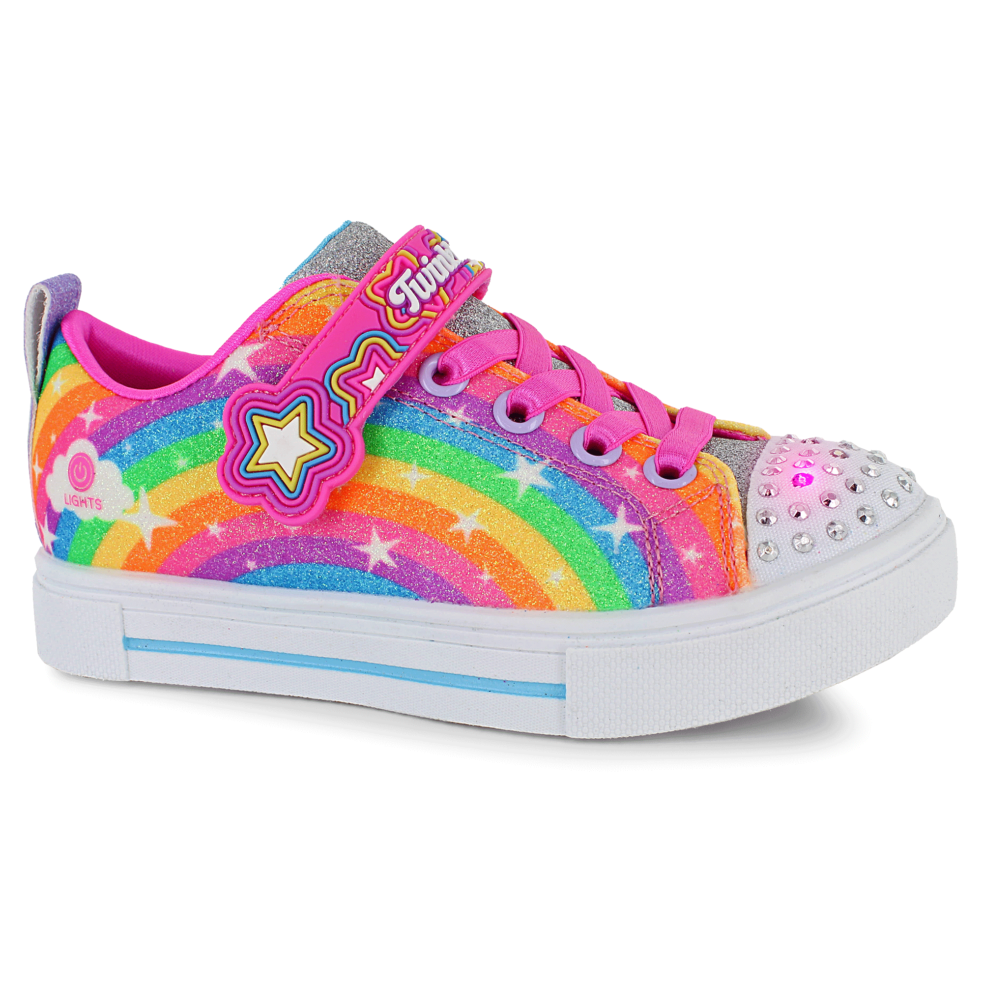 Skechers Twinkle Toes - Starry Rainbow Right Side View