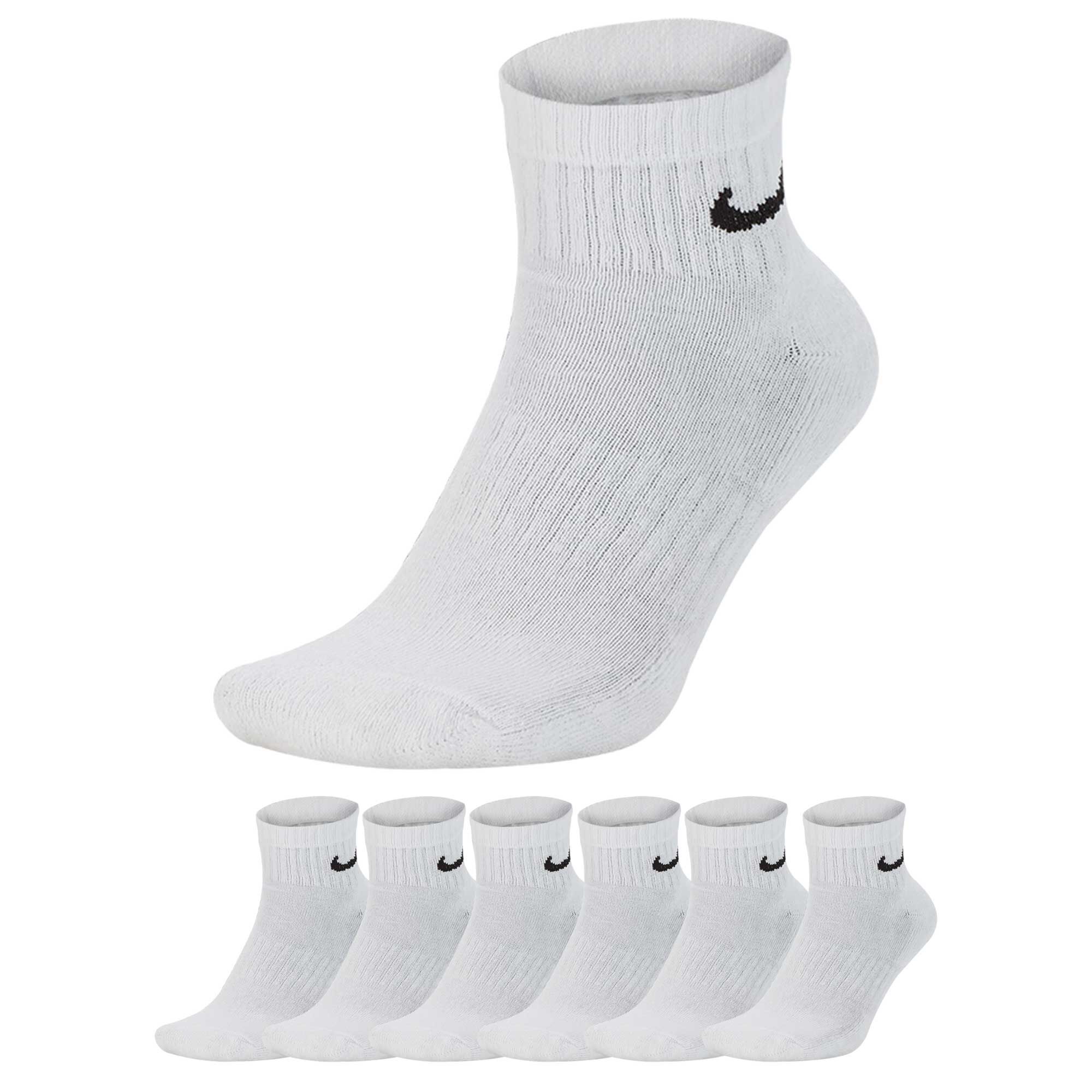 Men's Nike Cushioned Training Ankle 6-Pair Pack Front View