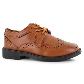 Brown Shoes Josmo Wingtip Right Side View