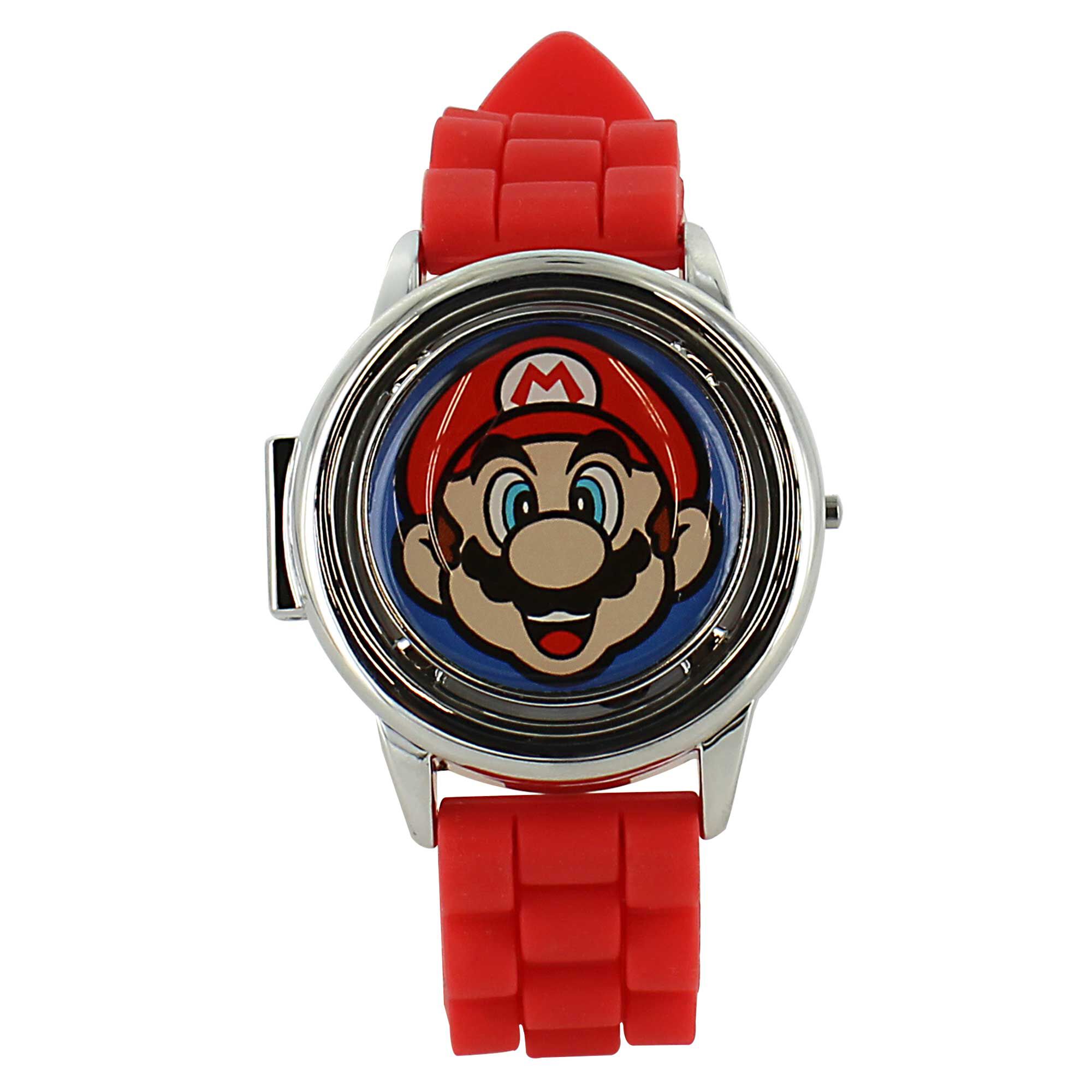Super Mario Spinner Watch Front View
