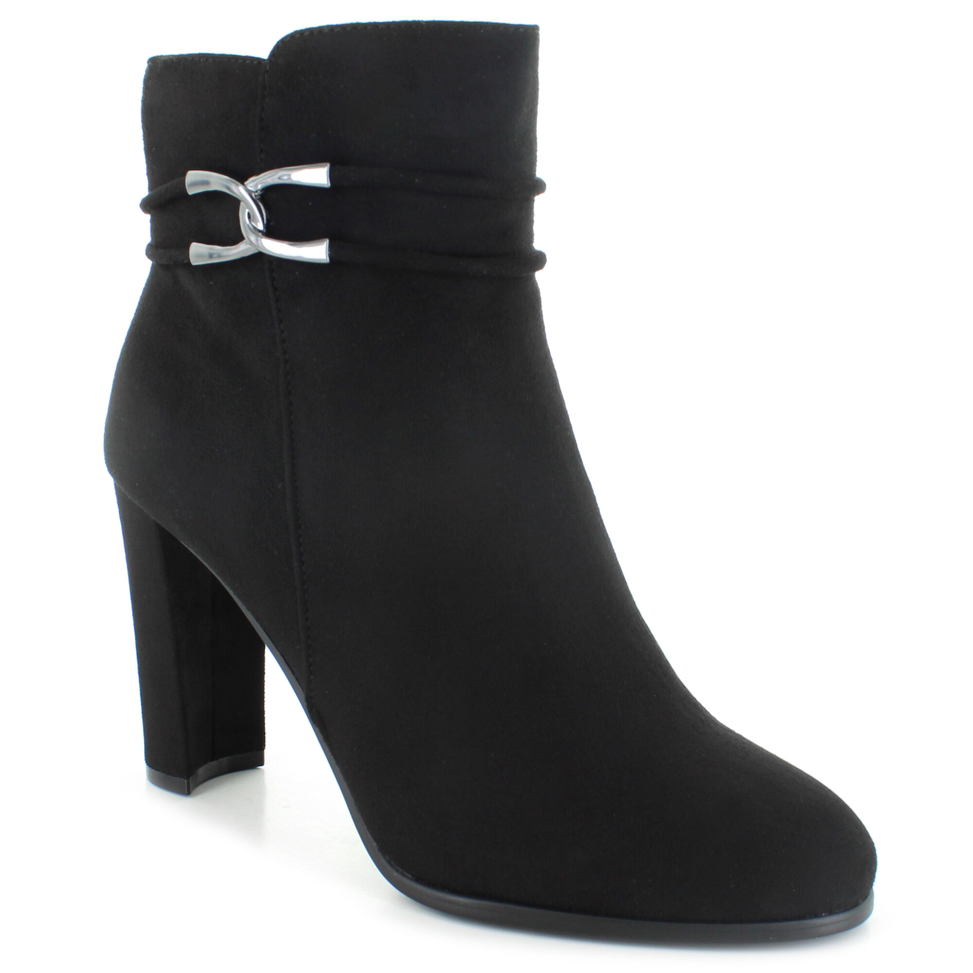 impo stretch black heels