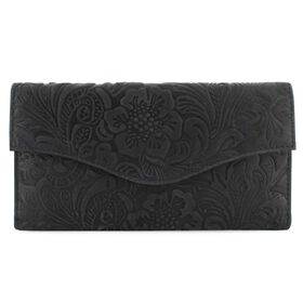 Wallet & Wristlet Great American Leatherworks Embossed Wallet Front View
