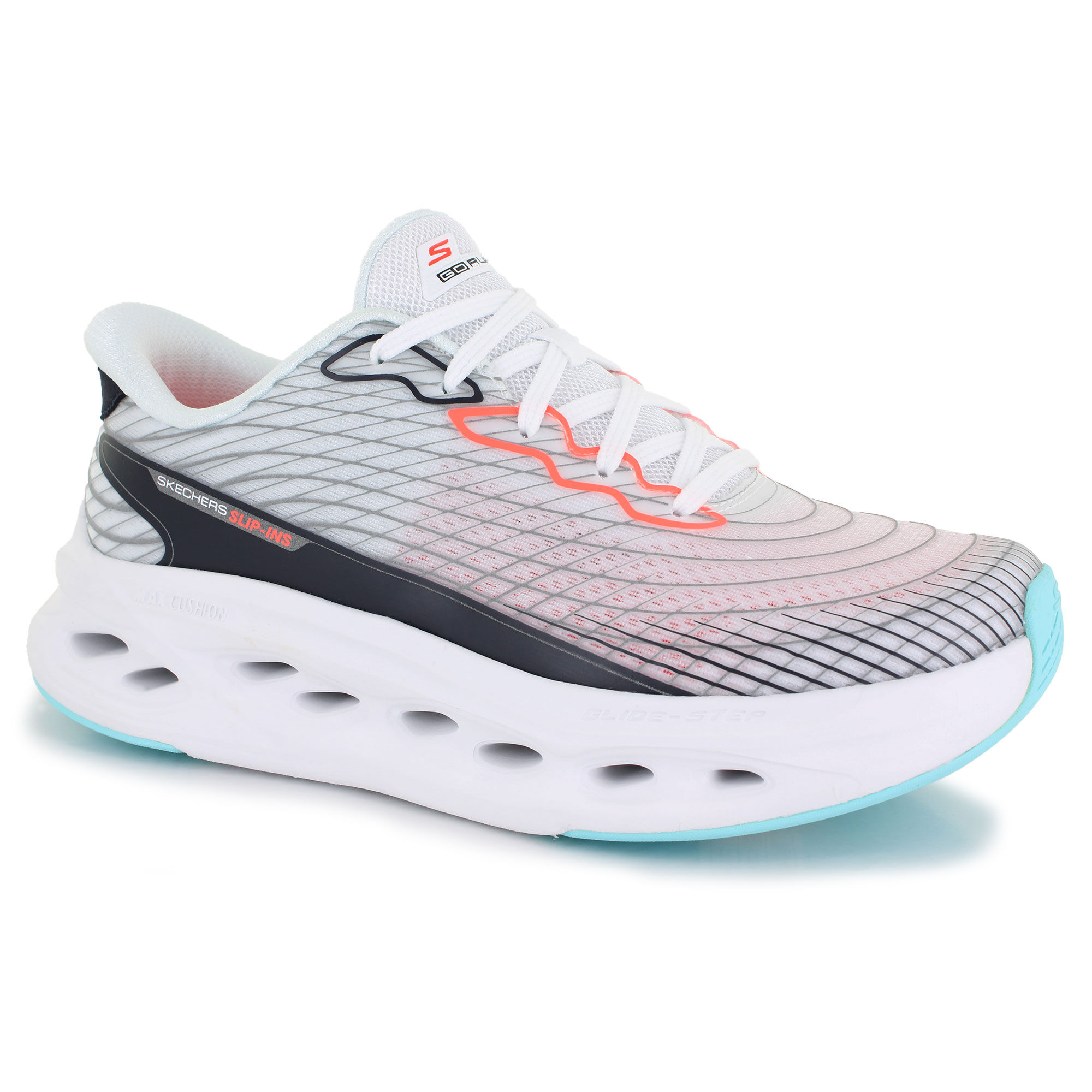Skechers Slip-ins: Max Cushioning - Sapphire Right Side View