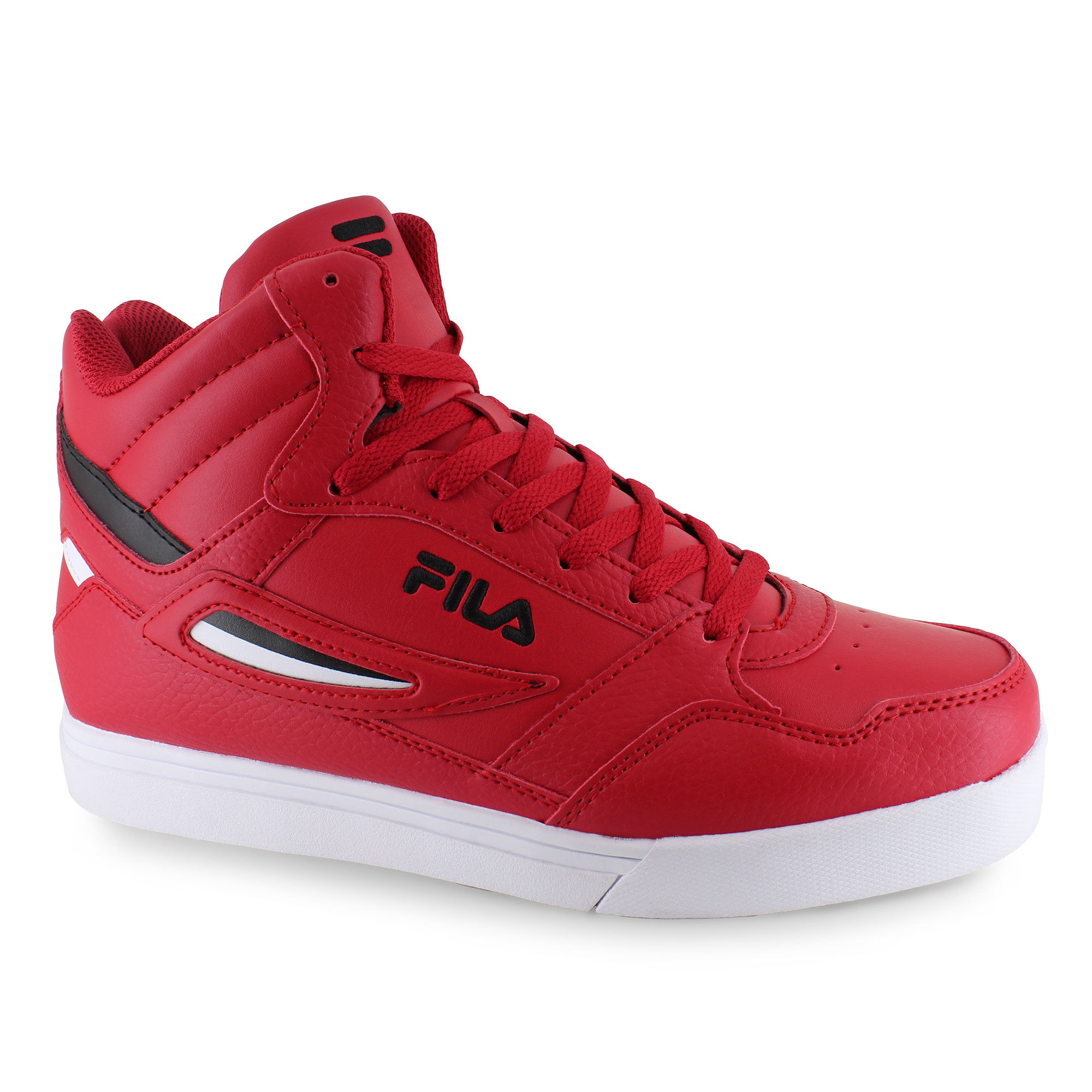 red fila high tops