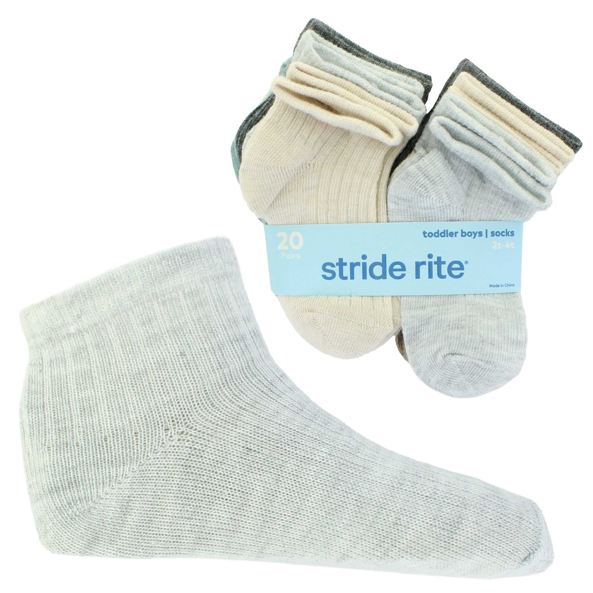 Infants' Stride Rite Quarter 2T-4T 20 for $10 Side View With Package