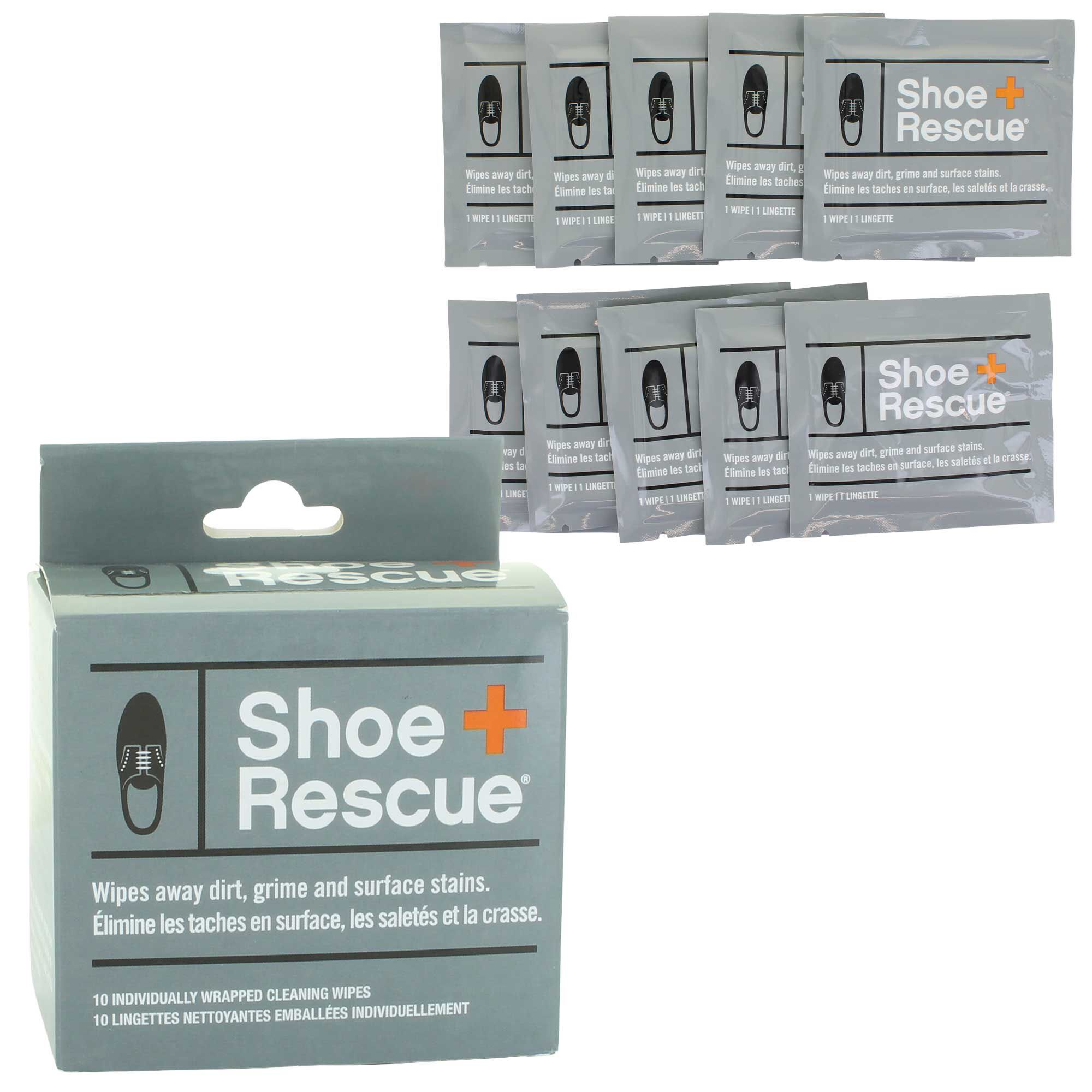 Shoe Rescue Wipes Front Box View