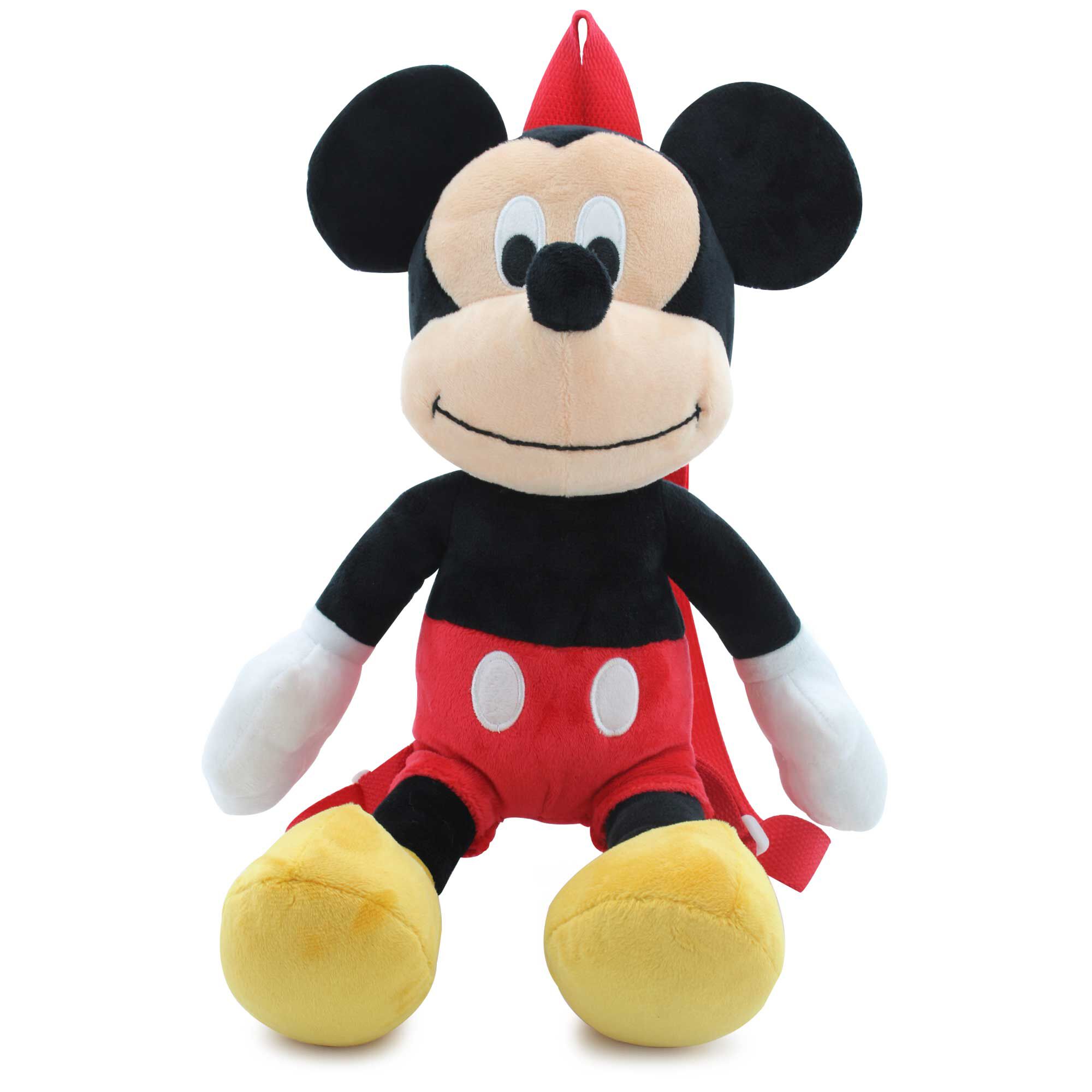 Disney Mickey Mouse Plush Backpack Front View