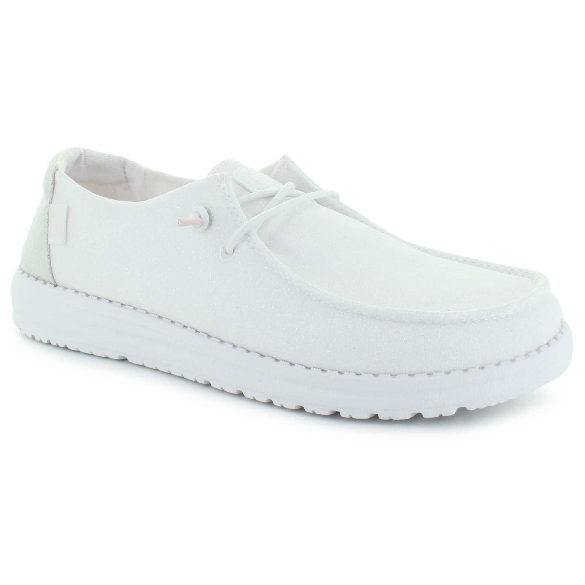 HEYDUDE Wendy Metallic Sparkle Right Side View