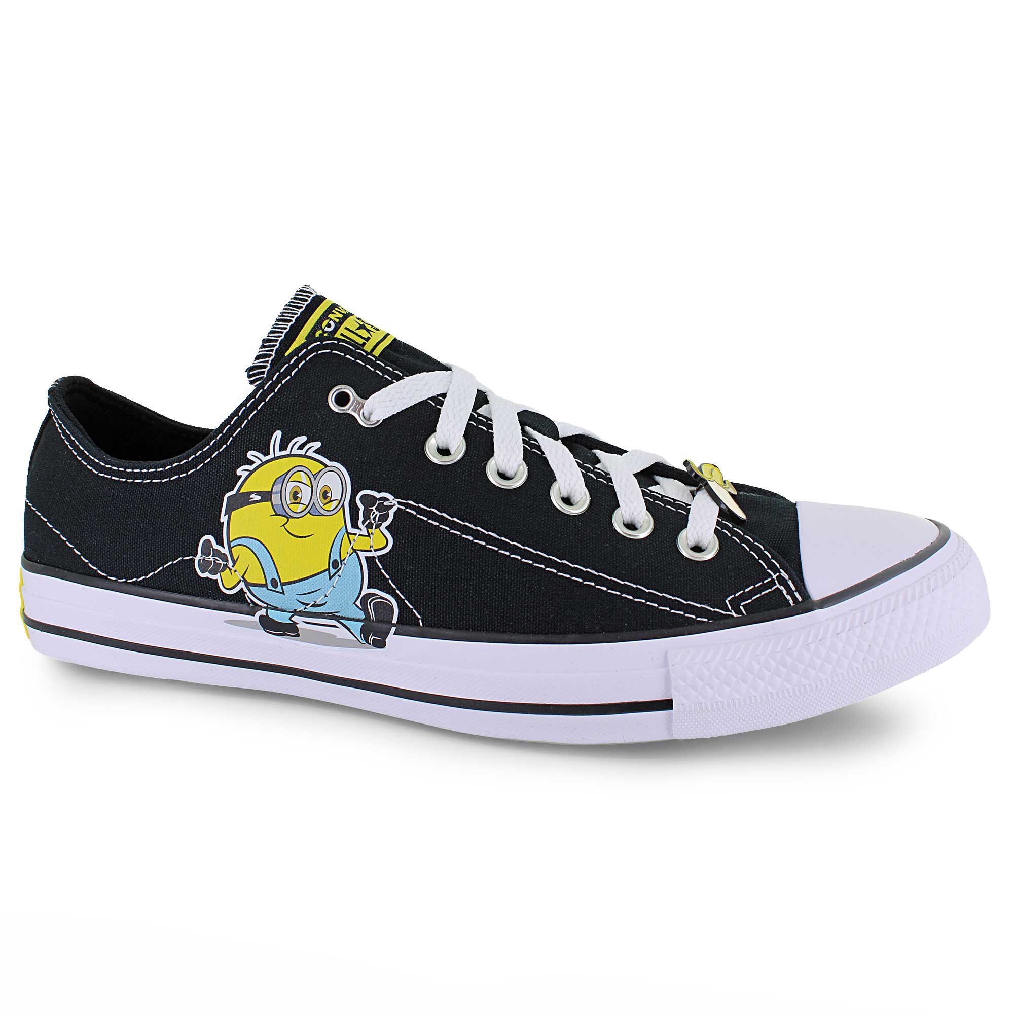 Converse All Star Low Minions Right Side View