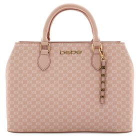  bebe Adela Mono Satchel Front View