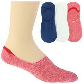 Socks Men's Columbia PFG Basic Marled Liner 3-Pair Pack Side View With Package