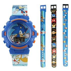 Watches & Jewelry Sonic The Hedgehog Interchangeable Watch Set Front Set View