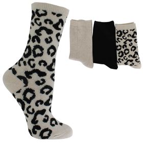Socks Women's French Connection Cashmere Blend 3 Pairs Side View With Package