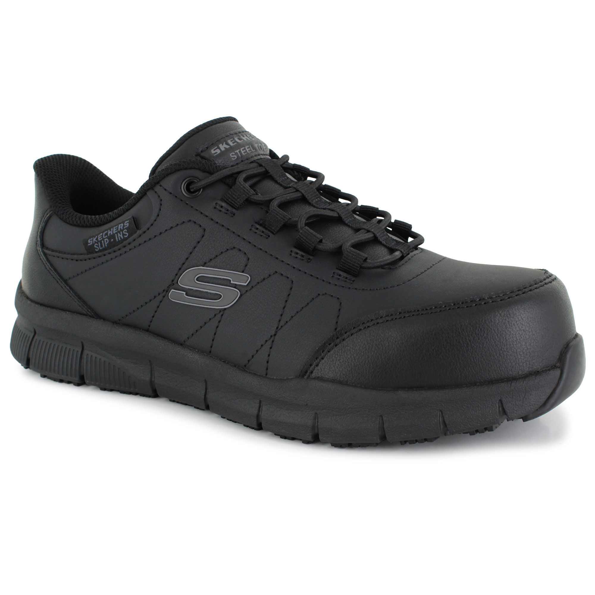 Skechers Slip-ins Work: Nampa Right Side View