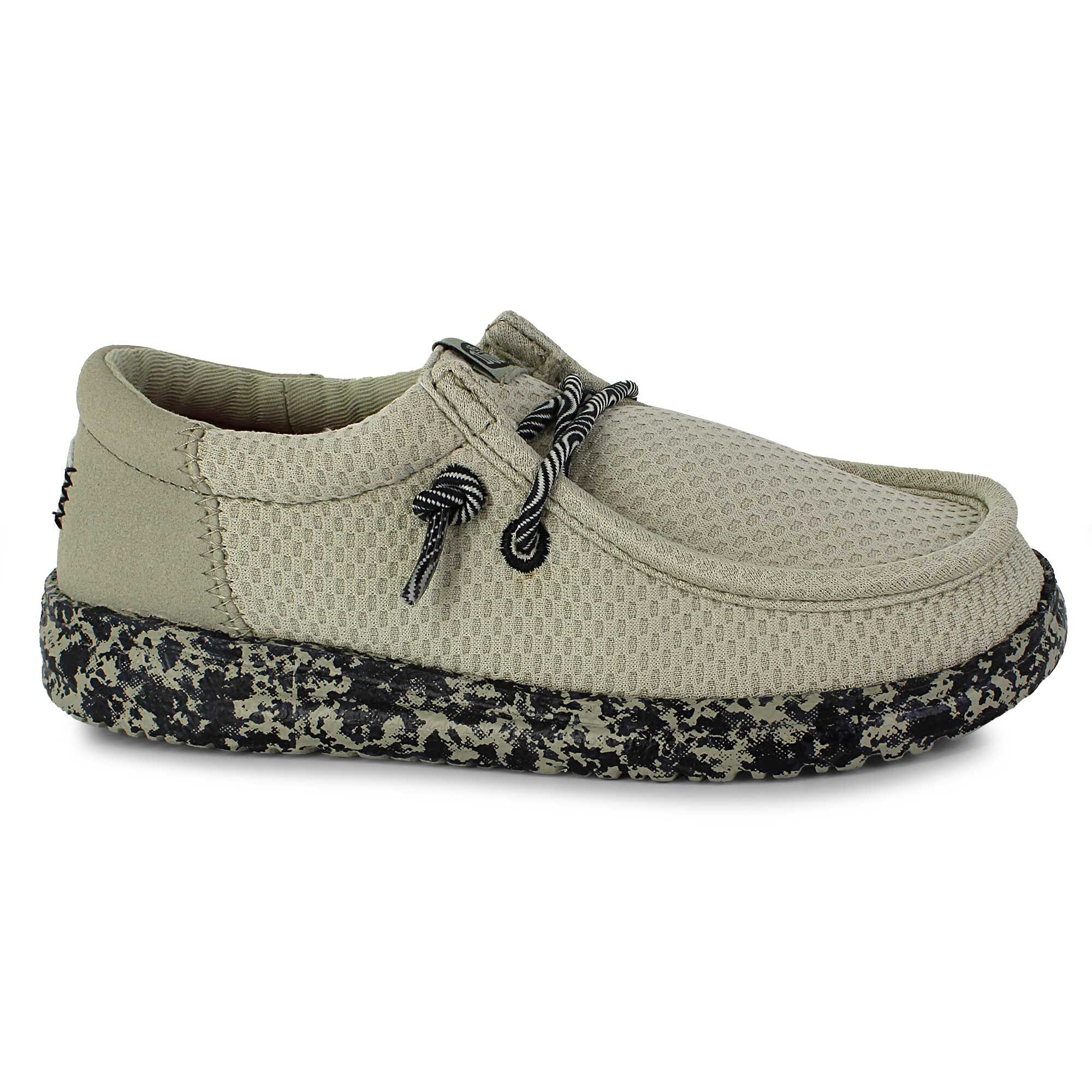 HEYDUDE Wally Funk Youth Splatter Right Side View