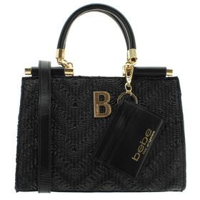 Crossbody bebe Nola Satchel With Credit Card Organizer Front View