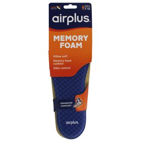 Insoles & Comfort Men's airplus Memory Foam Insoles Front Package View