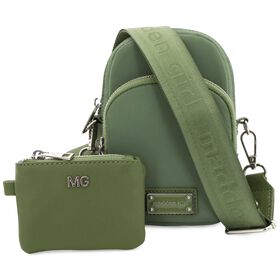 Madden Girl Nylon Crossbody Front View