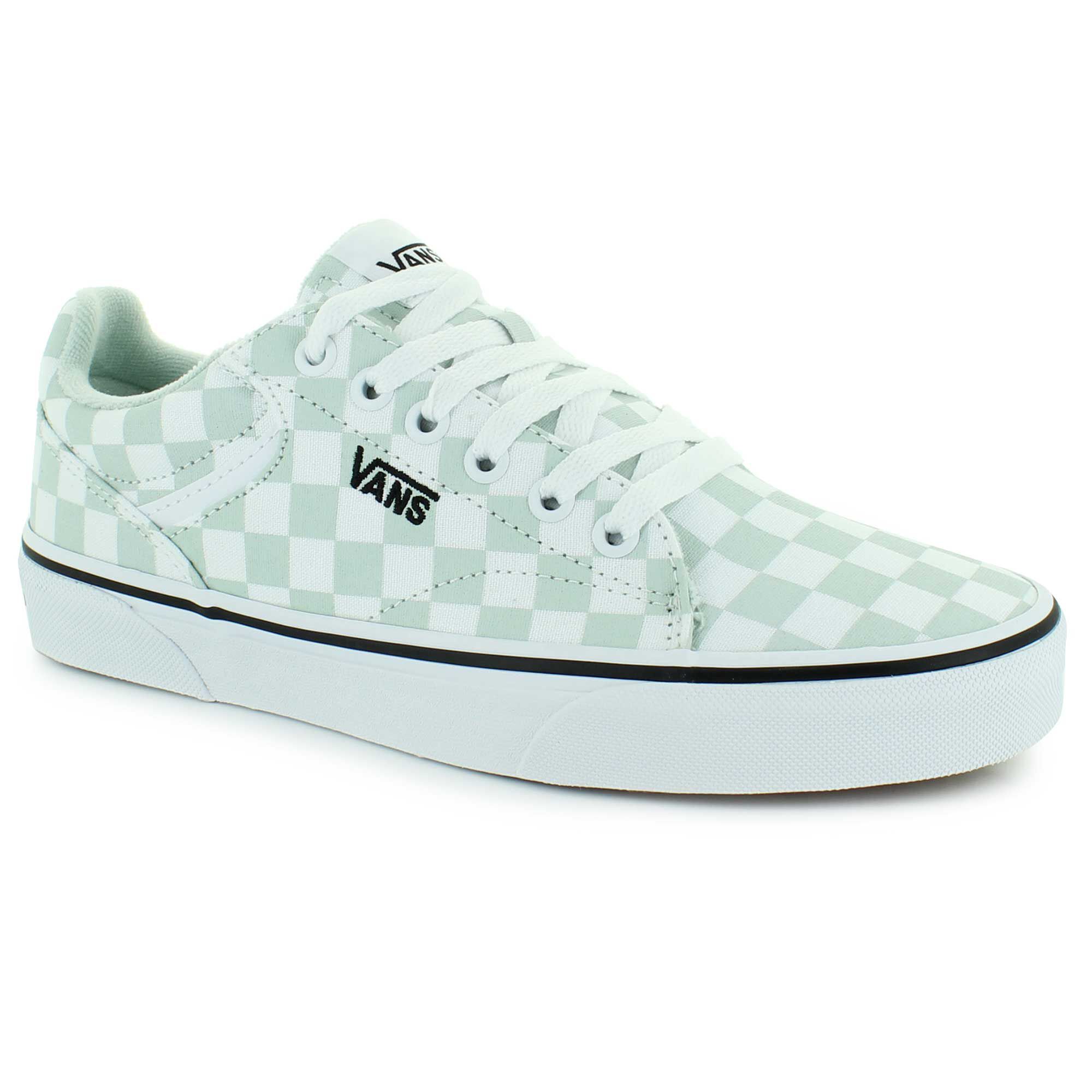 Shoe show checkered vans clearance