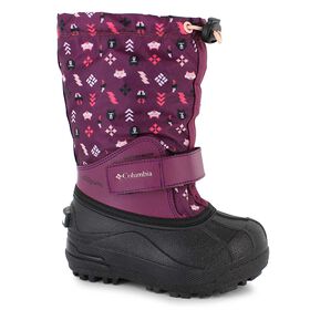 Rain and Weather Boots Coumbia Powderbug Right Side View