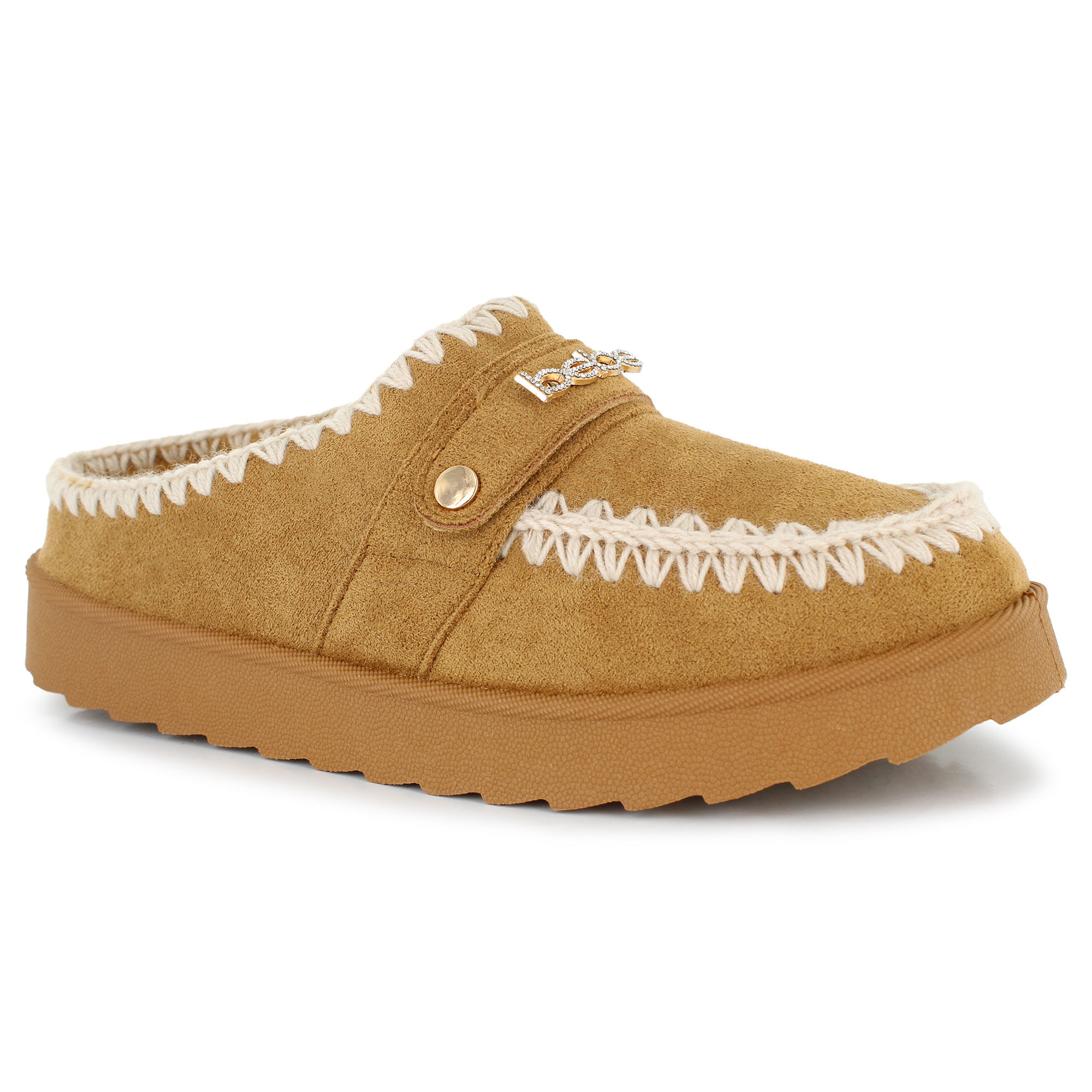 bebe Moccasin Slide Right Side View