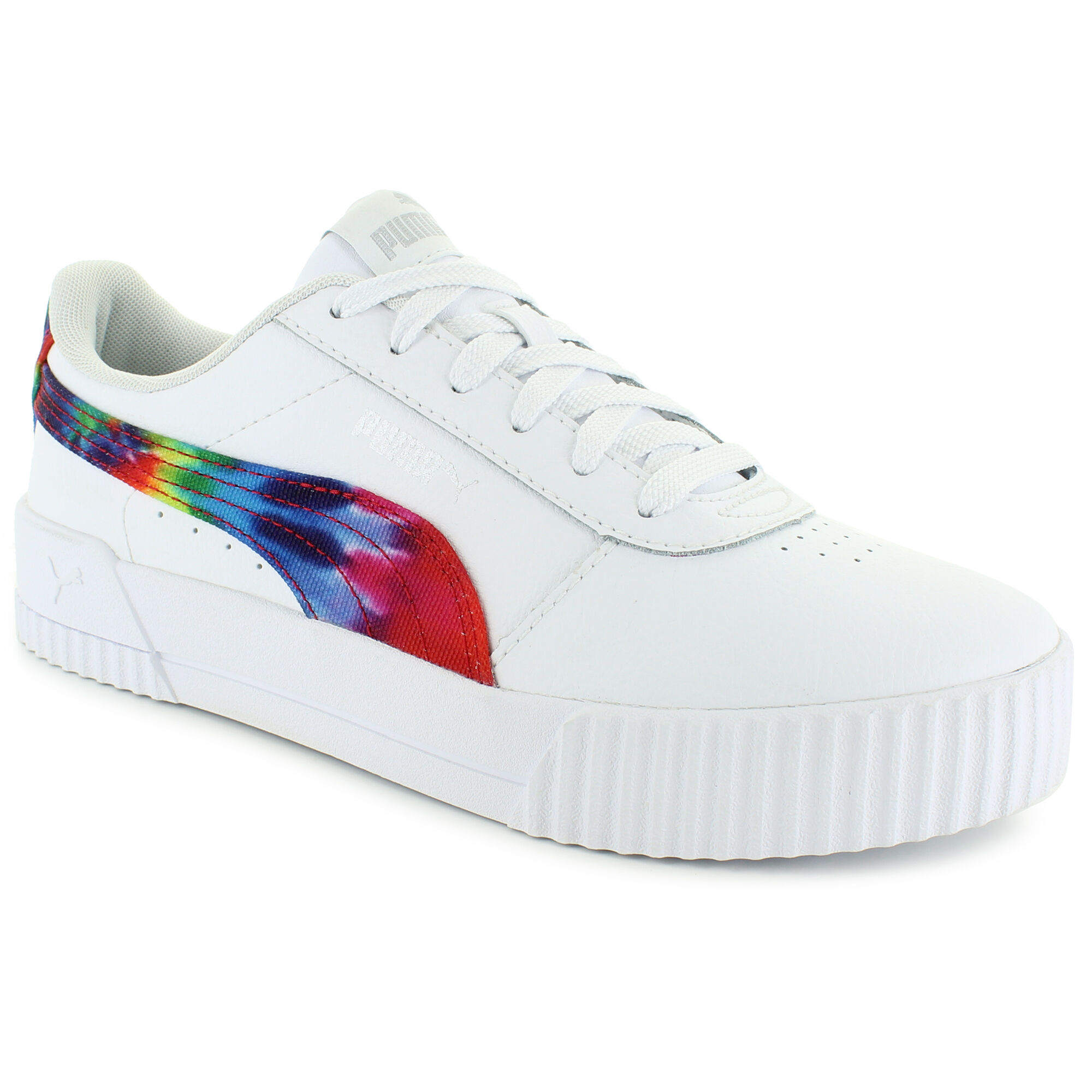multi color puma shoes