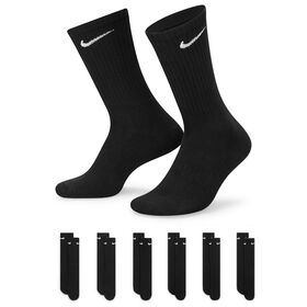 Socks Men's NIKE Everyday Cushioned Crew 6-Pair Pack Side View With Package