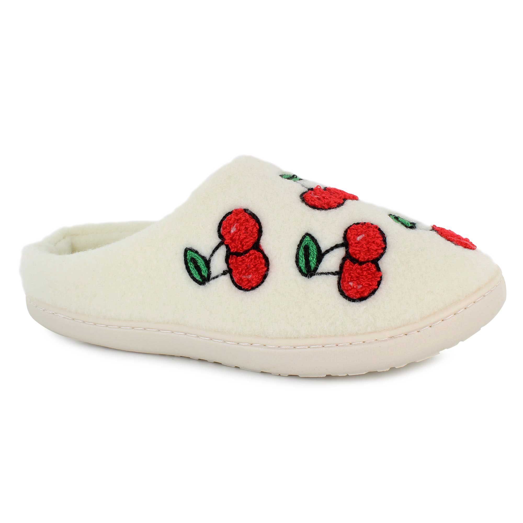 Cloud Flex Cerise Cherry Slipper Right Side View