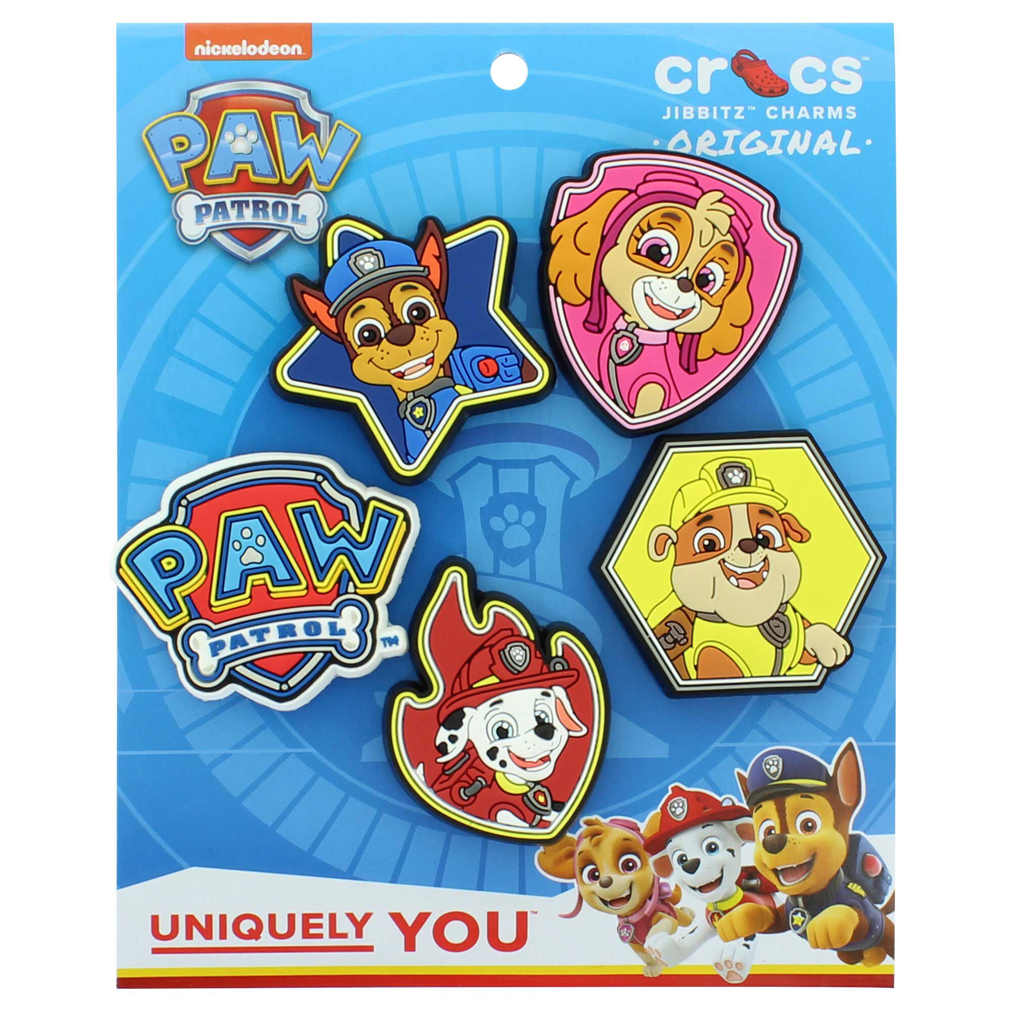 Crocs Jibbitz PAW Patrol 5-Pack Front Package View