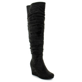 Boots Chinese Laundry Larisa Over-the-Knee Wedge Right Side View